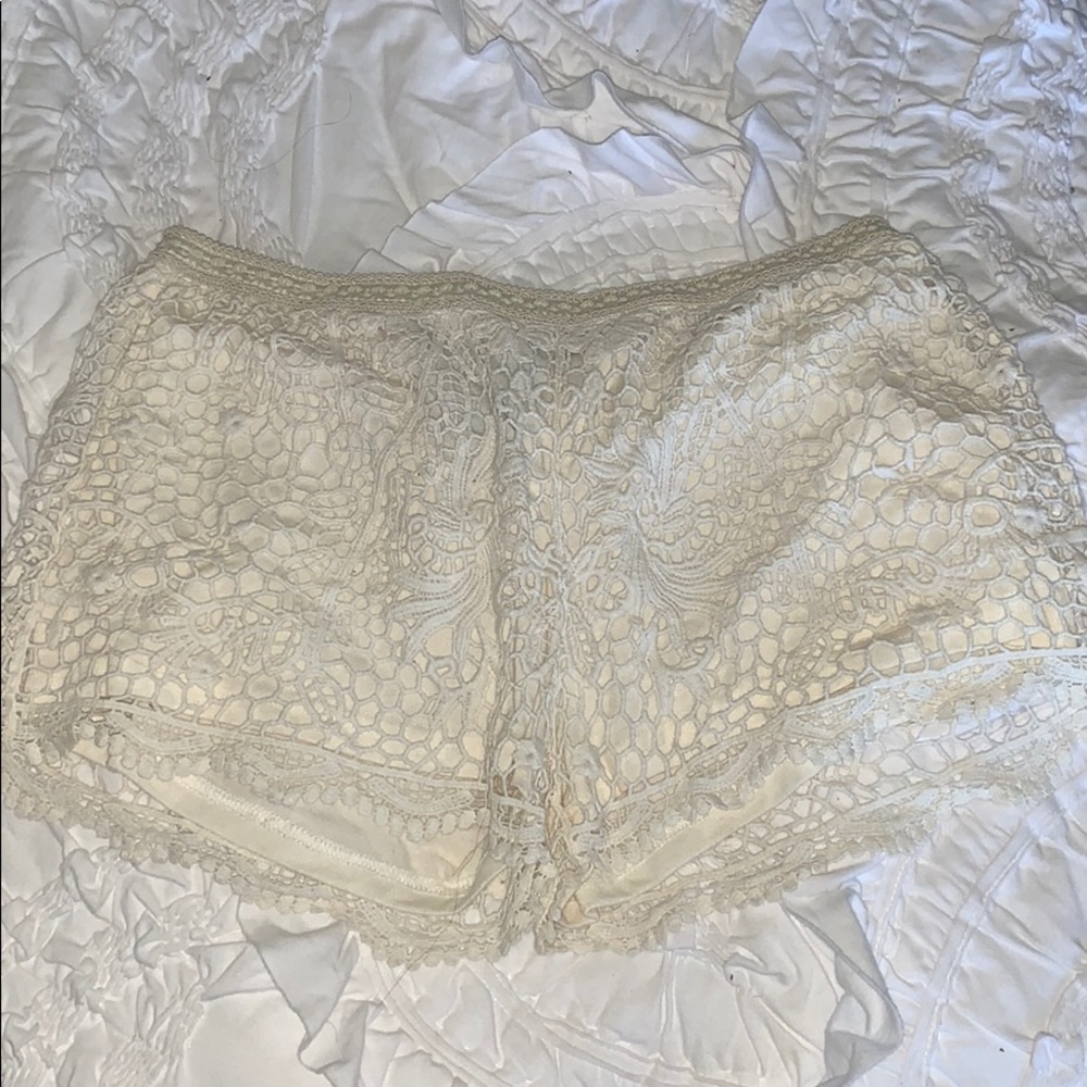 Lace shorts